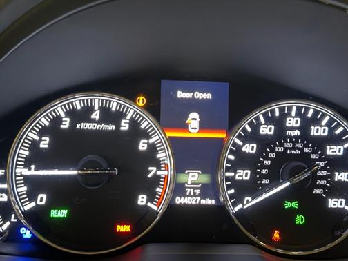 White 2019 Acura RLX Sport Hybrid Advance Package