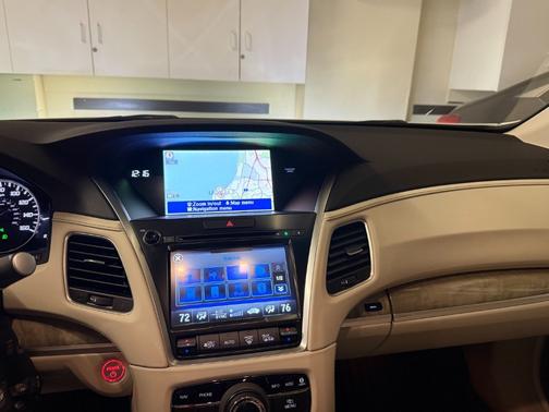 White 2019 Acura RLX Sport Hybrid Advance Package