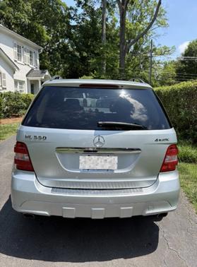 Silver 2008 Mercedes-Benz M-Class ML 550 4MATIC