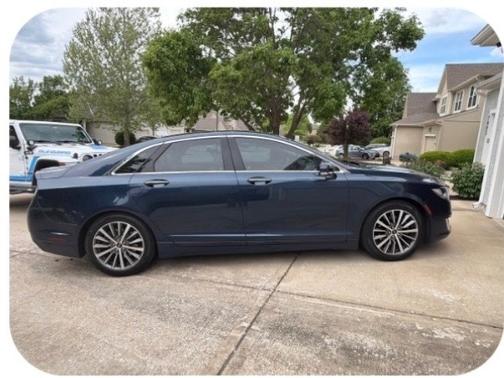 Blue 2017 Lincoln MKZ Select