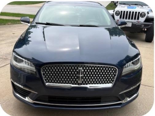 Blue 2017 Lincoln MKZ Select