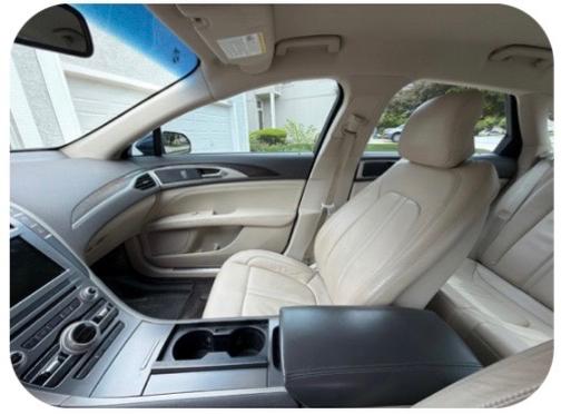 Blue 2017 Lincoln MKZ Select