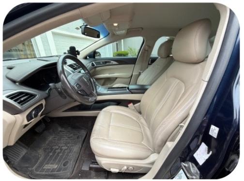 Blue 2017 Lincoln MKZ Select