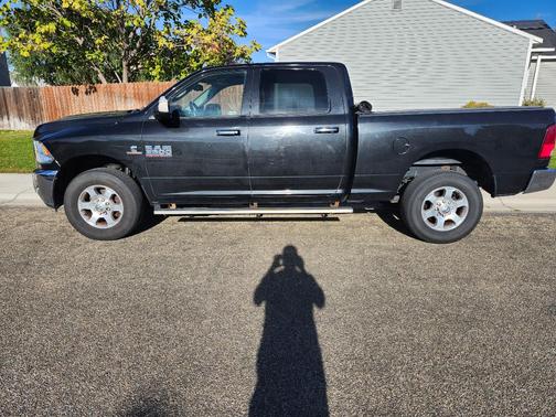 Black 2017 RAM 3500 SLT