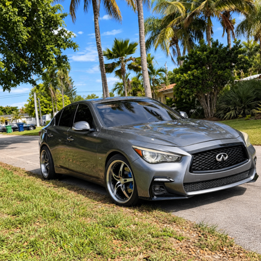 Silver 2018 INFINITI Q50 3.0t LUXE