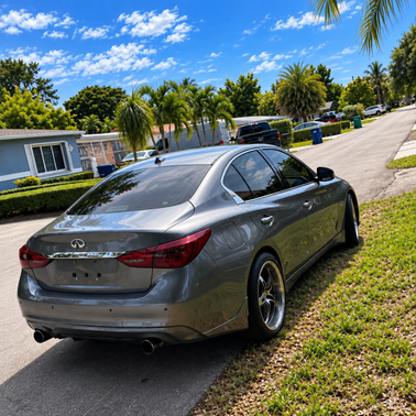 Silver 2018 INFINITI Q50 3.0t LUXE