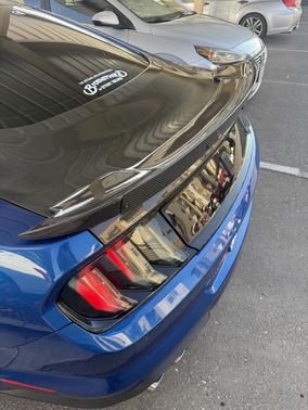 Blue 2018 Ford Mustang GT