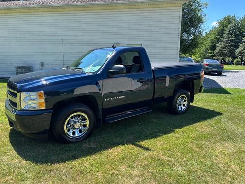 Blue 2008 Chevrolet Silverado 1500 Work Truck