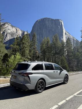 Gray 2025 Toyota Sienna Woodland Edition