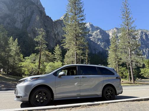 Gray 2025 Toyota Sienna Woodland Edition