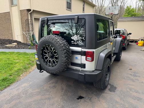 Silver 2011 Jeep Wrangler Sport