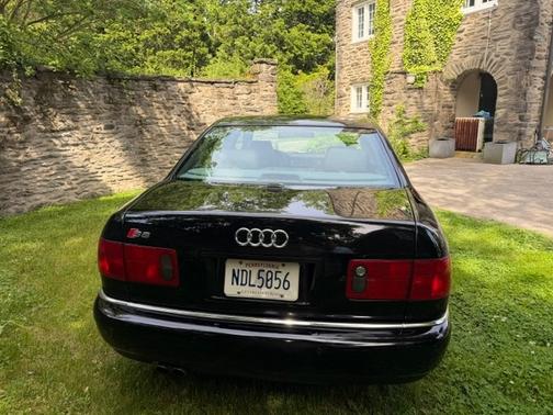 Black 2001 Audi S8 4.2 quattro