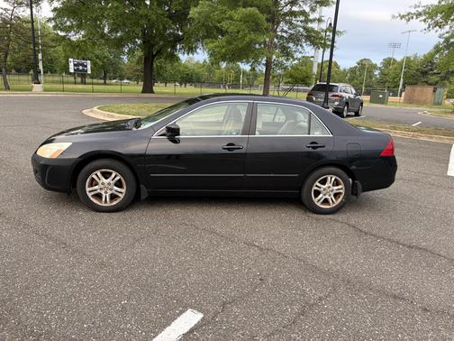 Black 2007 Honda Accord SE