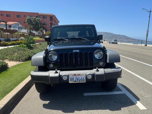 Black 2018 Jeep Wrangler JK Unlimited Sport