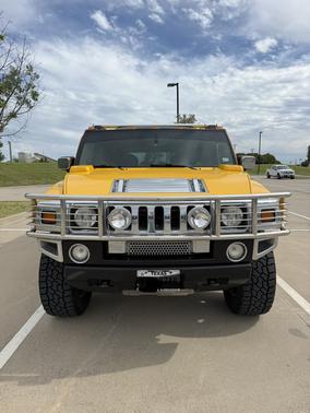 Yellow 2003 Hummer H2 Base