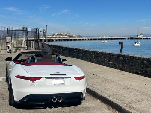 White 2017 Jaguar F-TYPE Premium