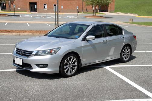 Silver 2014 Honda Accord Sport