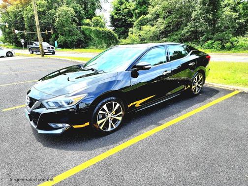 Black 2018 Nissan Maxima 3.5 SV