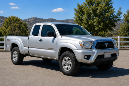 Silver 2012 Toyota Tacoma PreRunner
