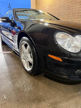 Black 2003 Mercedes-Benz SL-Class SL500 Roadster