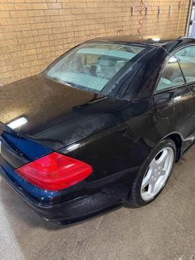 Black 2003 Mercedes-Benz SL-Class SL500 Roadster
