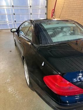 Black 2003 Mercedes-Benz SL-Class SL500 Roadster