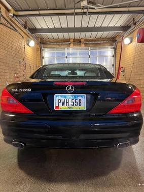Black 2003 Mercedes-Benz SL-Class SL500 Roadster