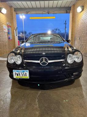 Black 2003 Mercedes-Benz SL-Class SL500 Roadster