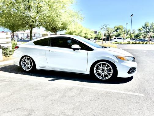 White 2015 Honda Civic Si