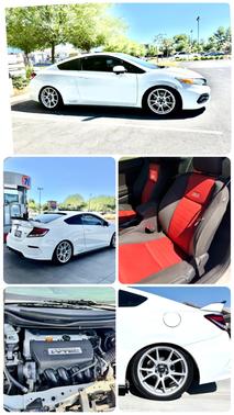 White 2015 Honda Civic Si