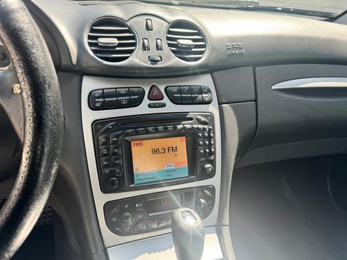 Silver 2004 Mercedes-Benz CLK-Class 55 AMG