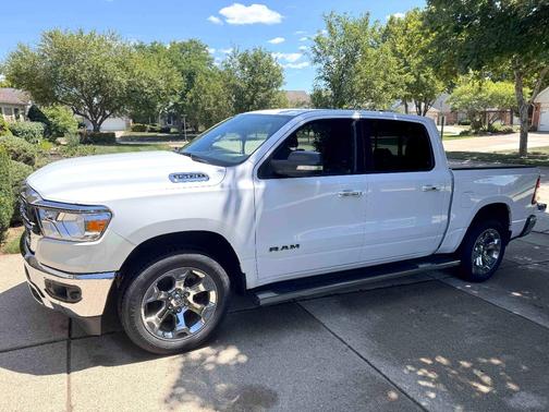 White 2019 RAM 1500 Big Horn