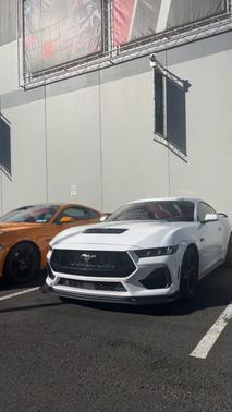 White 2024 Ford Mustang GT