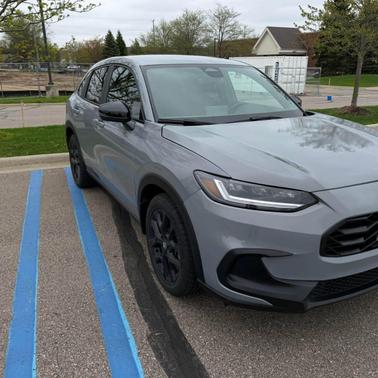 Gray 2023 Honda HR-V Sport