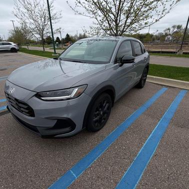 Gray 2023 Honda HR-V Sport
