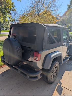 Blue 2007 Jeep Wrangler X