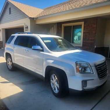 White 2016 GMC Terrain SLT