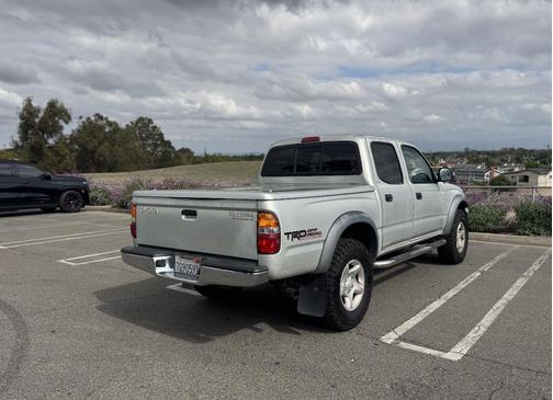 Gray 2003 Toyota Tacoma PreRunner Double Cab