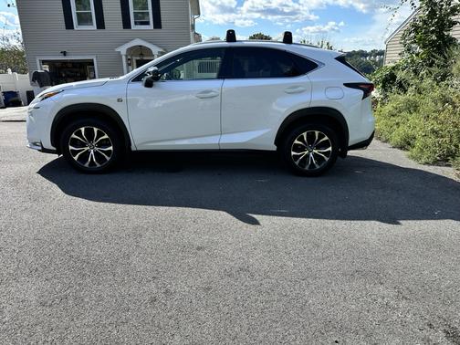 White 2017 Lexus NX 200t F Sport