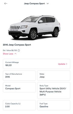 2016 Jeep Compass Sport