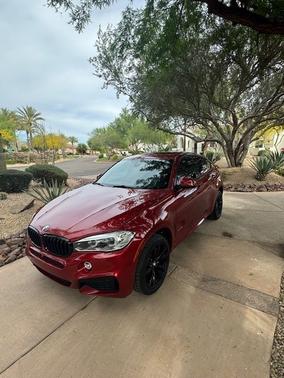 Red 2016 BMW X6 xDrive50i