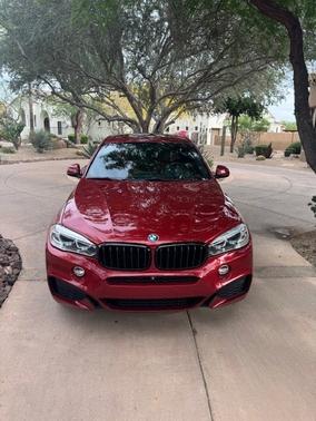 Red 2016 BMW X6 xDrive50i