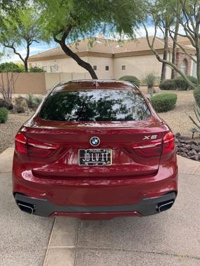 Red 2016 BMW X6 xDrive50i