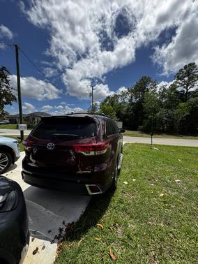 Red 2019 Toyota Highlander Limited