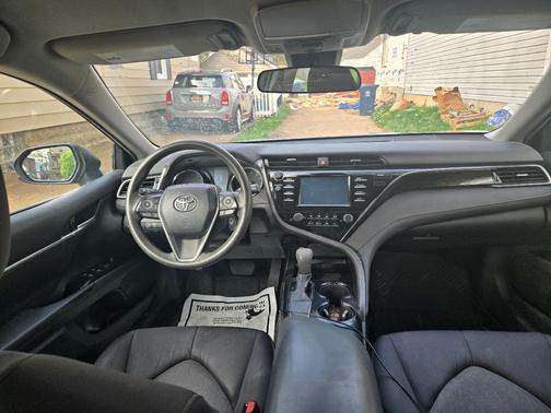 Black 2019 Toyota Camry LE