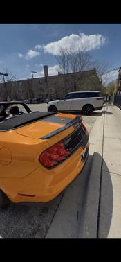 Orange 2019 Ford Mustang GT Premium
