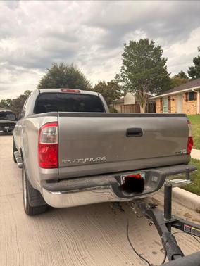 Silver 2005 Toyota Tundra SR5 Double Cab