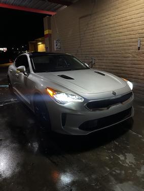Silver 2018 Kia Stinger Premium
