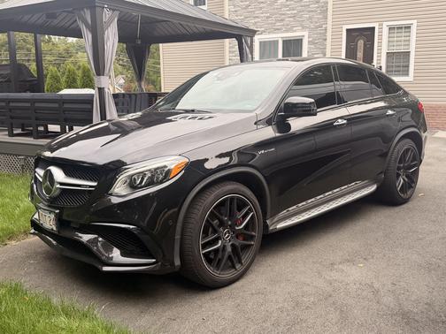 Black 2017 Mercedes-Benz AMG GLE 63 S Coupe 4MATIC