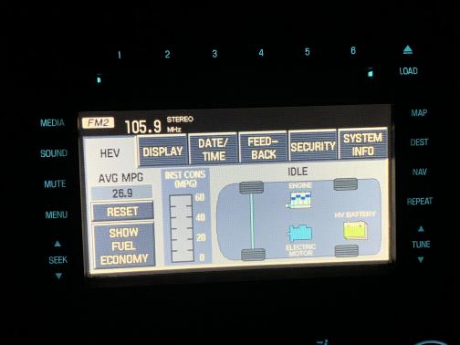 2008 Mercury Mariner Hybrid Base
